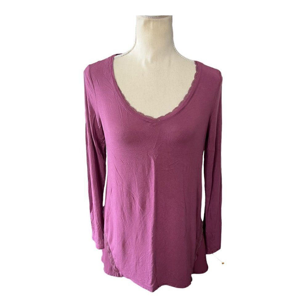 Tahari oversized Sheer Blouse - Size Small